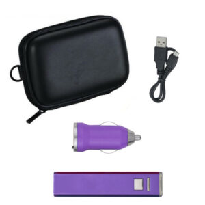 2000 mAh Deluxe Travel Kit Of Power Bank