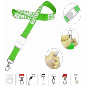 DWPA81001-Polyester Lanyard with Bottle Opener