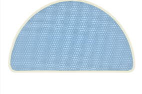 Semi-Circle Shape Cat Litter Mat