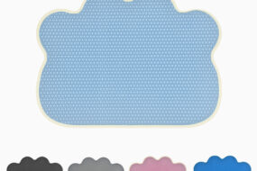 Paw Shape Cat Litter Mat