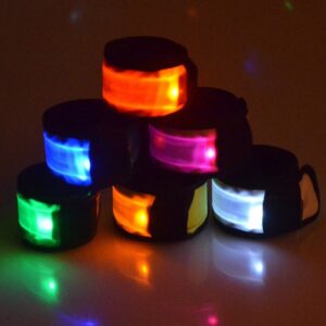 LED Light Up Snap Bracelets